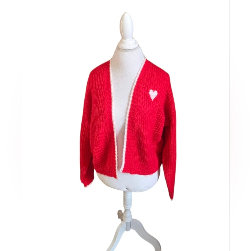 ❤️ Old Navy Vibrant Red Sweater Sz XS